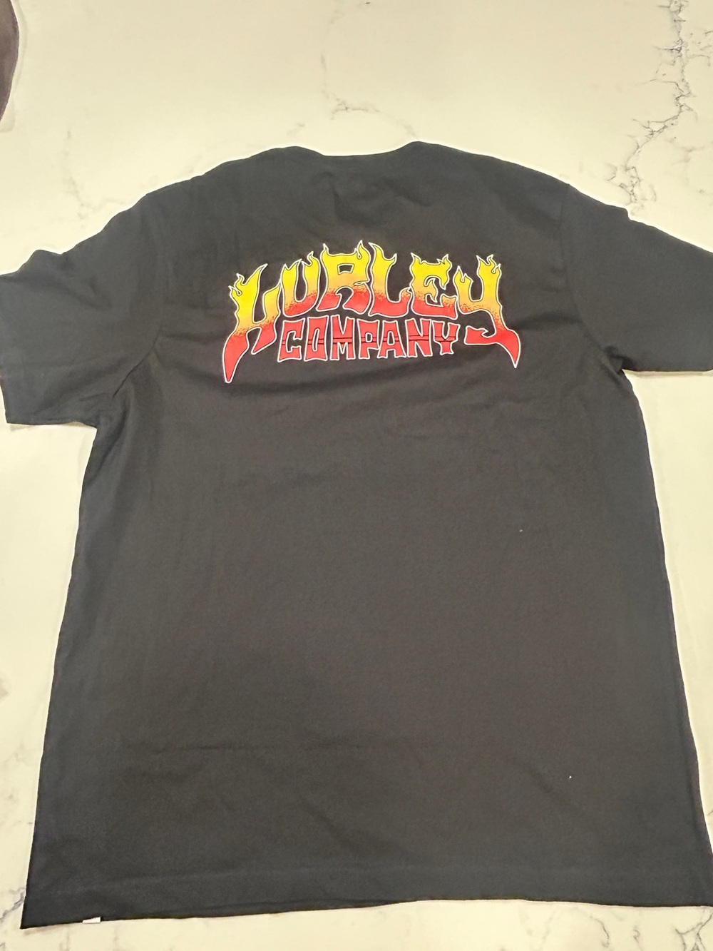 Hurley Graphic Tee with Flame Logo NWT XL